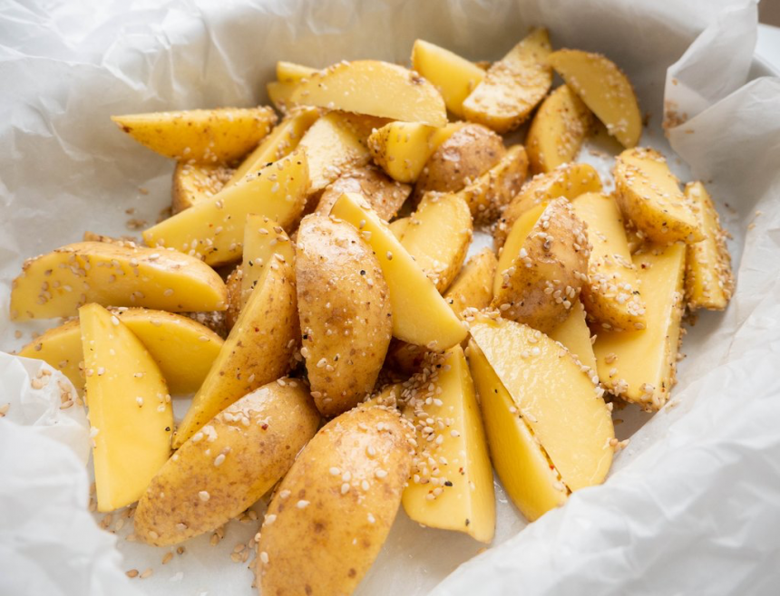 Sesamkartofler – Kartofler bagt i ovn