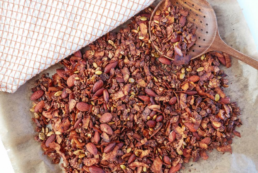 Den bedste hjemmelavet granola – Opskrift på sund sprød müsli