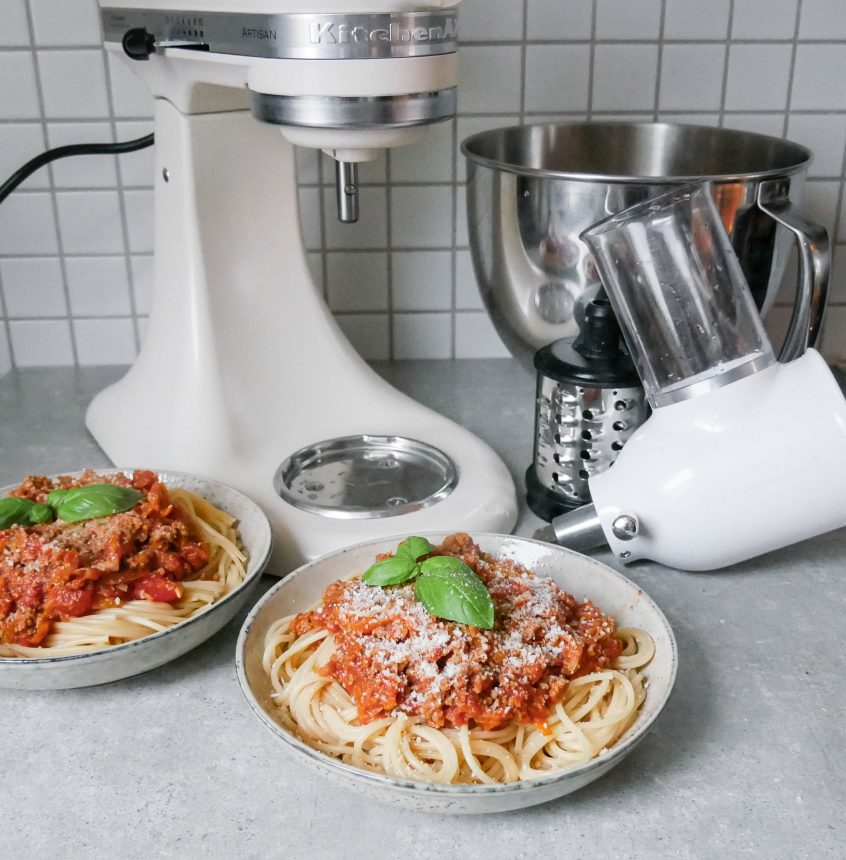spaghetti bolognese kitchenaid