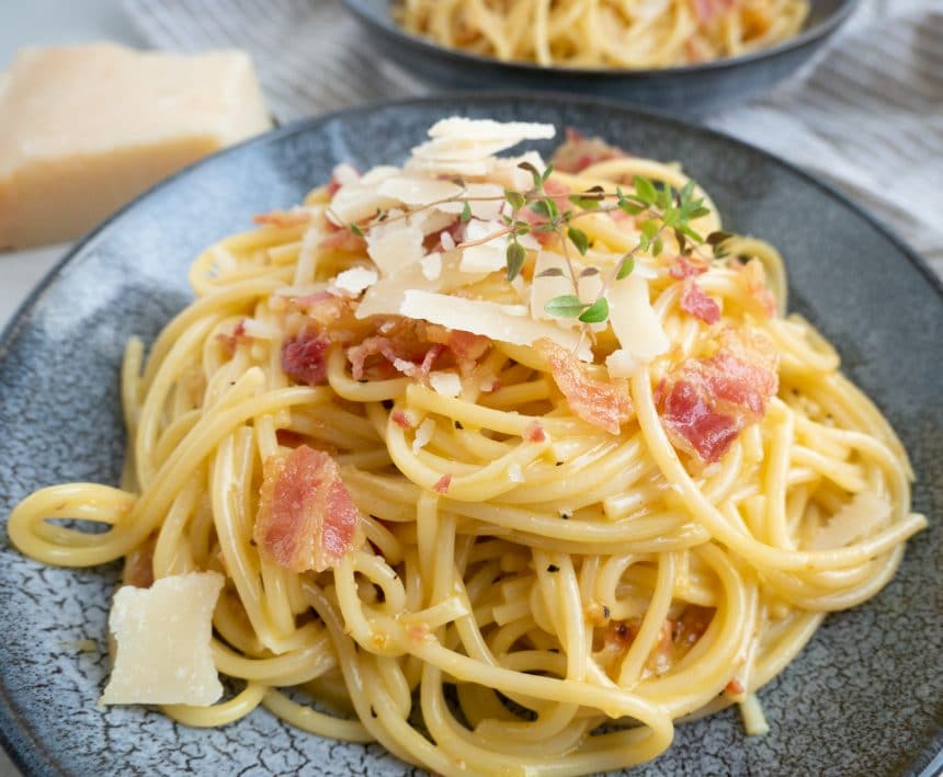 Opskrift på en original Spaghetti Carbonara