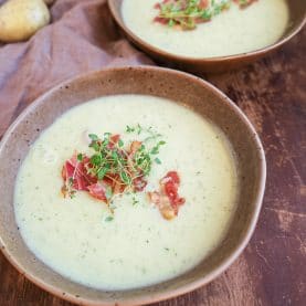 Opskrift på kartoffel-squash suppe