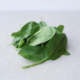 Opskrifter med frisk spinat