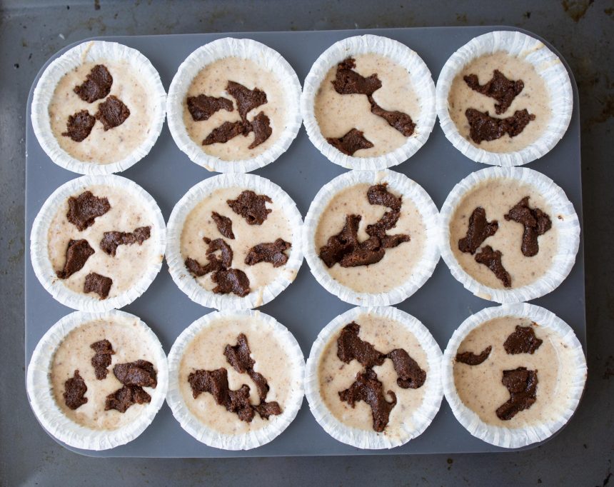 Kanelsnegle muffins