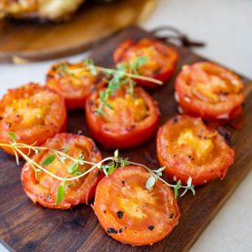 Opskrift på grillede tomater