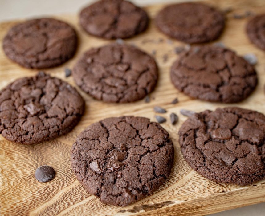 Opskrift på chokoladecookies