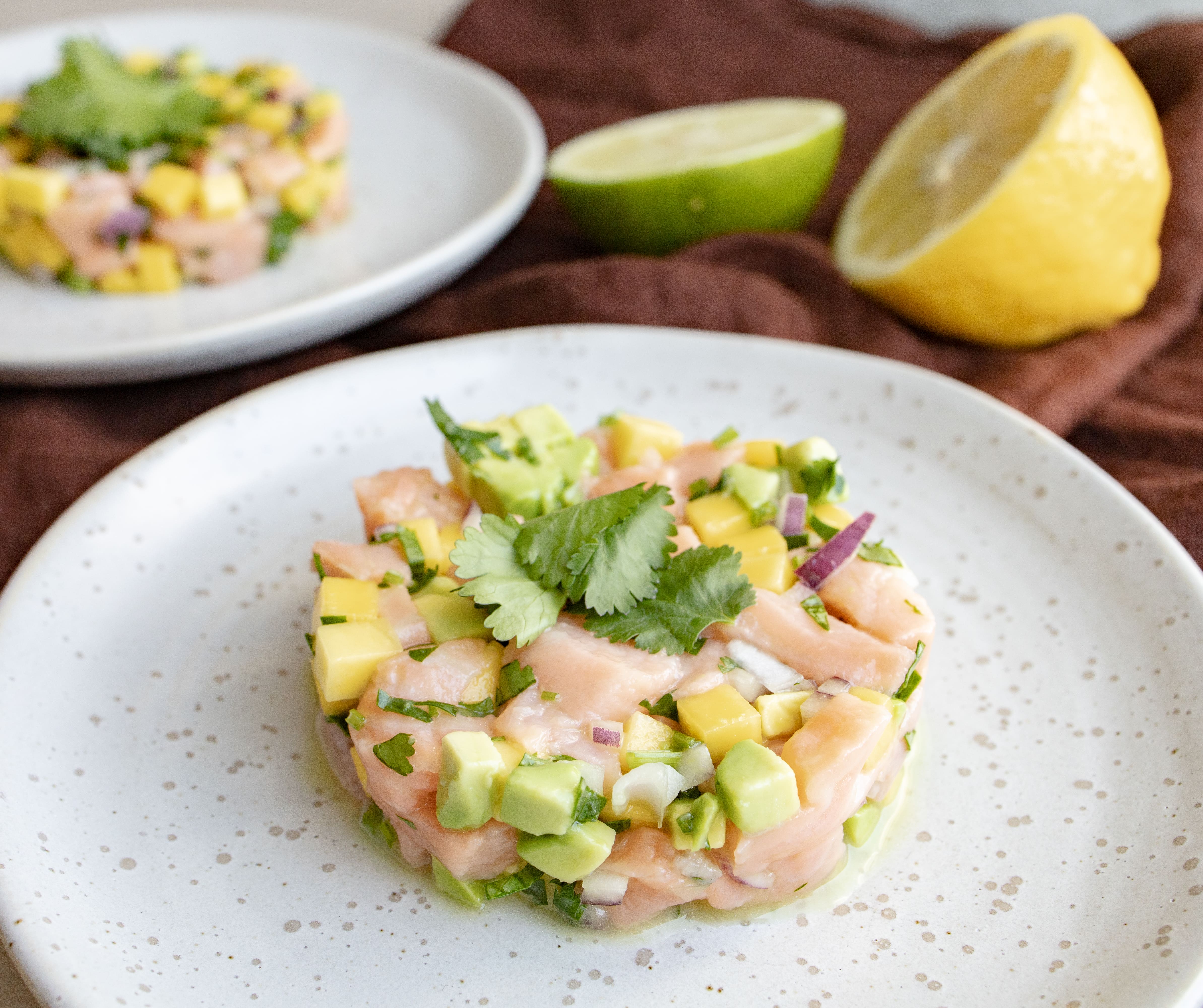 Ceviche med laks