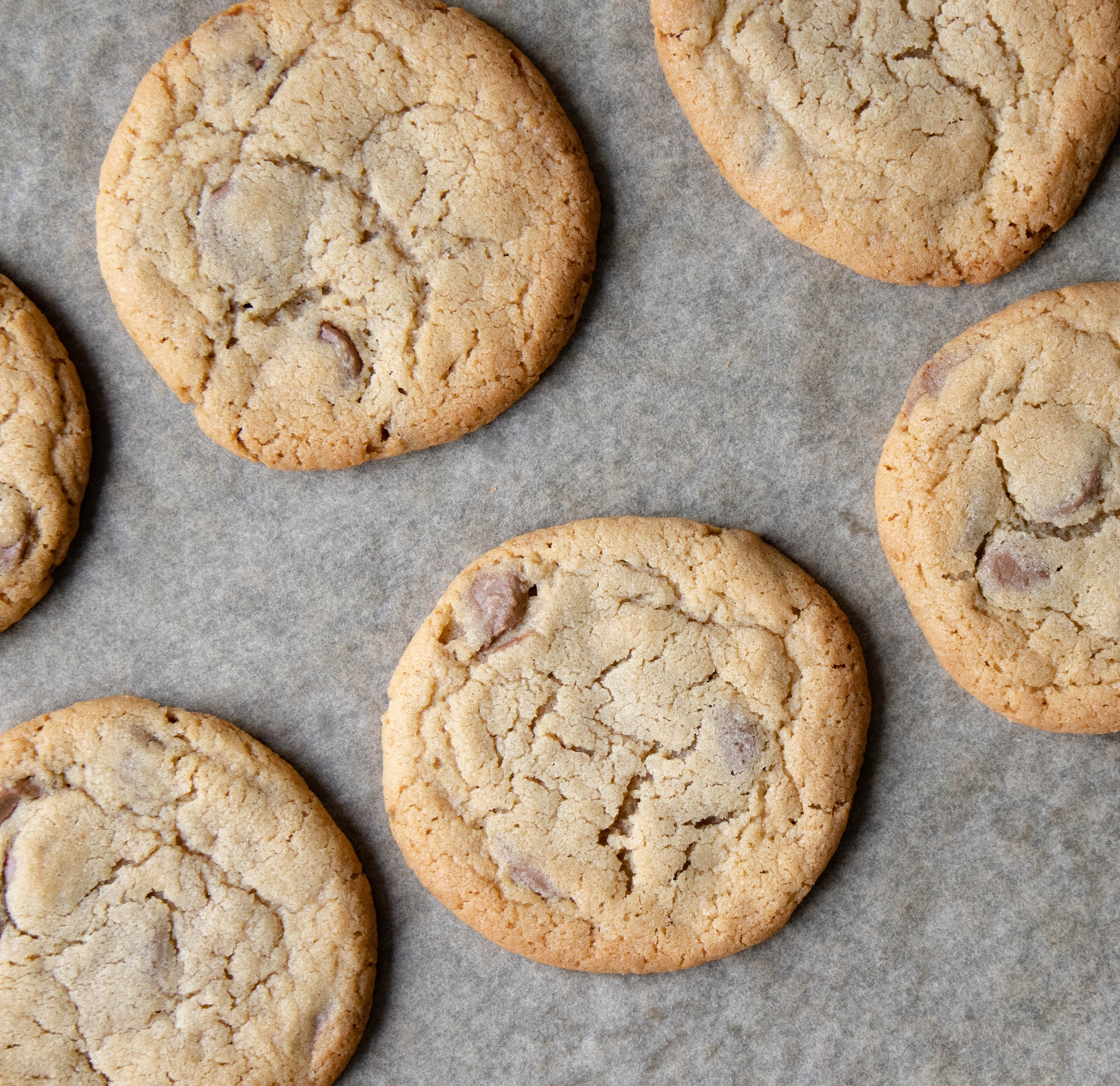 Cookies med nougat
