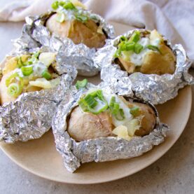 Bagekartofler i airfryer